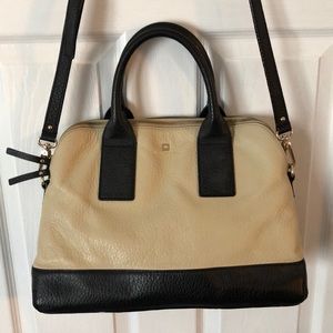 Kate Spade Cream And Black Bag